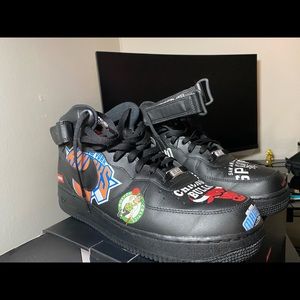 High top Air Force 1s Supreme NBA